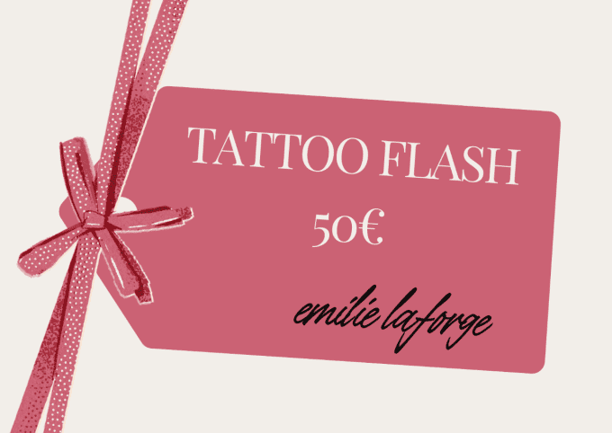 Bon Cadeau Flash Tattoo 50€