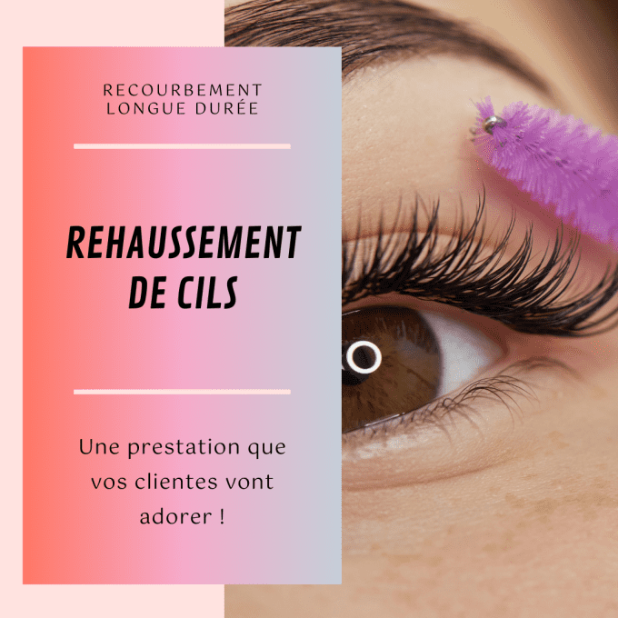 Formation : Rehaussement de cils